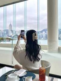 香港打卡最美維港景觀下午茶-香港麗晶酒店