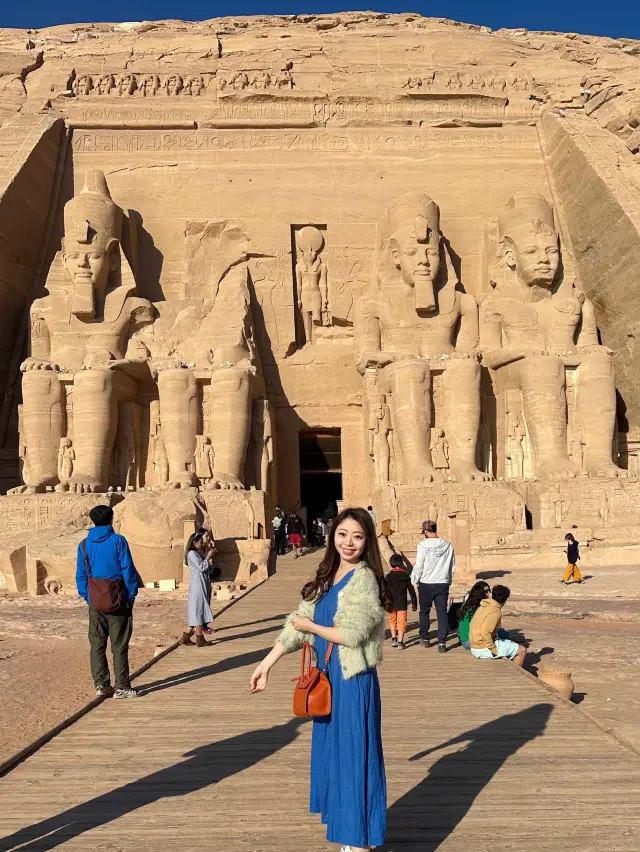 エジプトおすすめ観光スポット　アブシンベル神殿