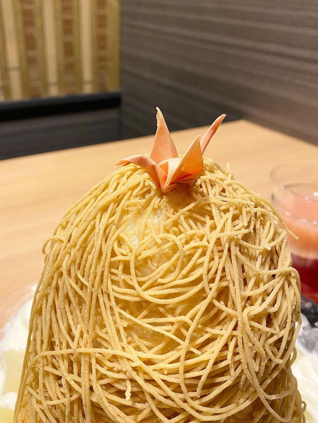 【福岡カフェ】手搾り！8席のみの小さなモンブラン専門店