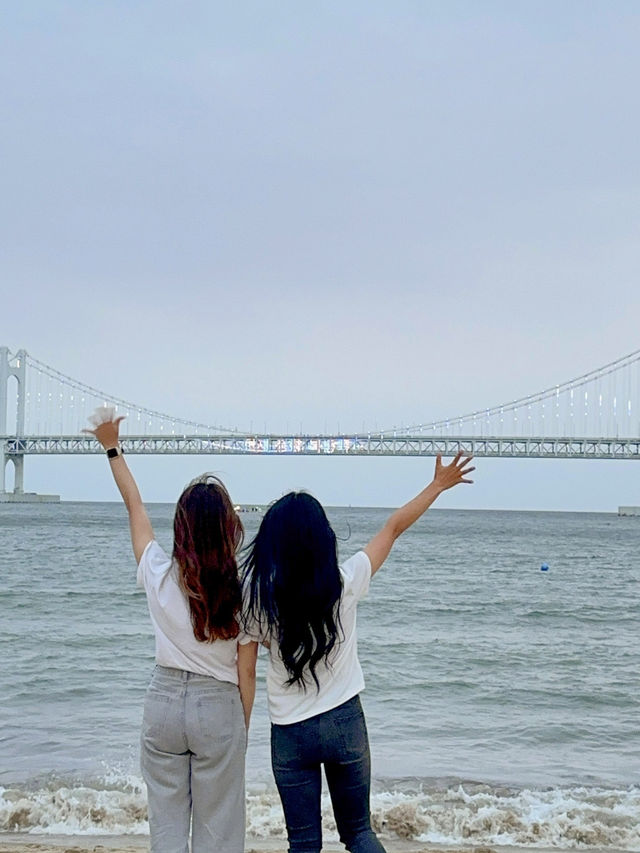 부산 광안리 트래킹 챌린지 참여했어요💙