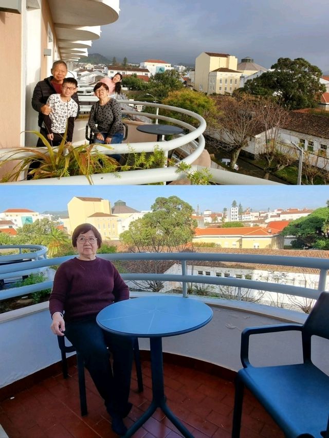 🇵🇹 Gorgeous Balcony at Hotel Ponta Delgada
