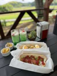 【福岡カフェ】のどかな田園地帯のアメリカンガレージカフェ🌭