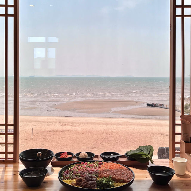 제주도냐구요? 을왕리에서 즐기는 바다뷰 맛집