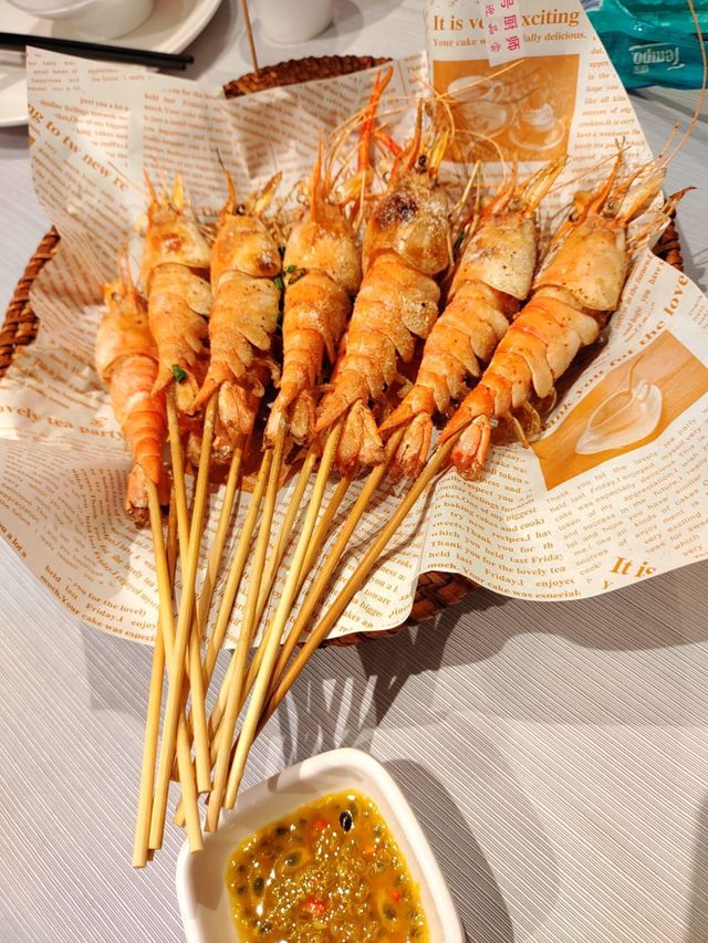 新鮮海鮮，魚蝦蟹包你滿意
