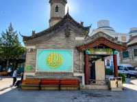 Hohhot의 이슬람거리 사원..清真大寺