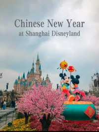 Chinese New Year at Shanghai Disneyland 🇨🇳