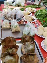 เป็นถนนคนเดินเล็กๆ🥬อุดหนุนชาวบ้านอย่างแท้จริง