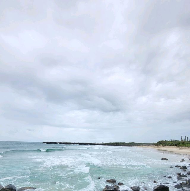 Lazy day at Point Danger Queensland Australia