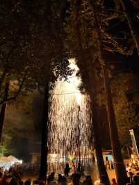 赤松神社吹筒煙花
