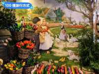荷蘭阿姆斯特丹-辛格運河上的水上花市：Bloemen Market