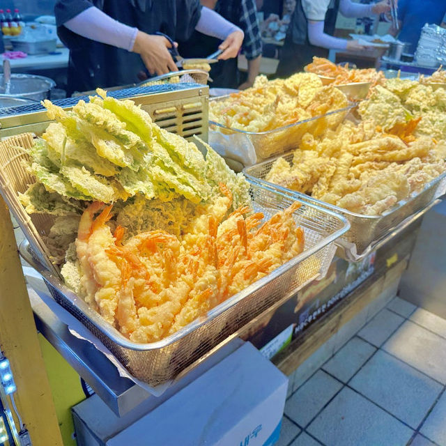 속초 여행 가볼만한 곳 대포항 튀김골목 맛집