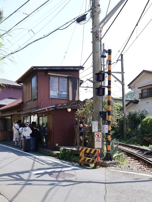 䥥倉 🚞 稻村ケ崎 Cafe Yoridocoro ヨリドコロ超級人氣👍燒魚🐟 早餐定食 🚃朝ごはん