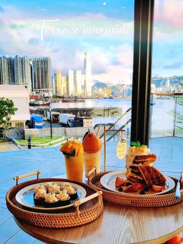 人氣韓國Café ☕️🍊Terrace in seaside 🍊Soho West分店 