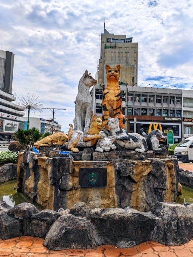 Cat Statue, Kuching, Sarawak.
