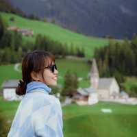 🇮🇹San Giovanni church in Val di Funes, Dolomites,Italy