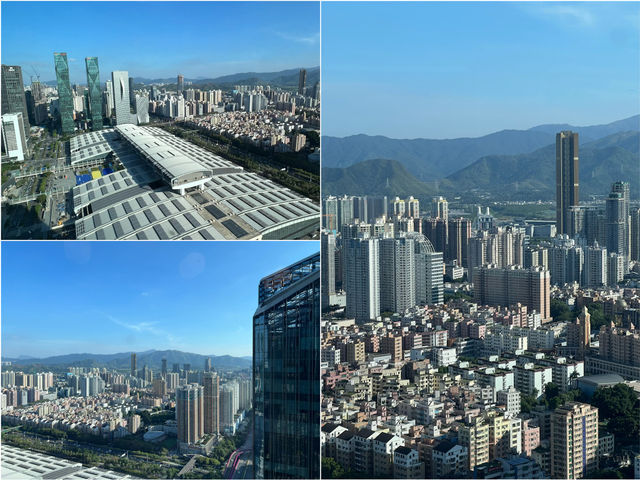 高空靚景下午茶 - 深圳柏悅酒店 悅廳