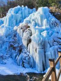 멋지고 고요한 분위기의 🩵얼음골 풍경을 경험할 수 있는 ❄️겨울여행지 추천 ❄️