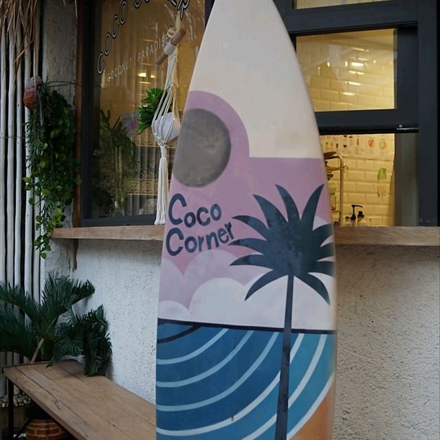泰國清邁_Coco Corner芒果糯米冰淇淋_寧曼路網美甜點