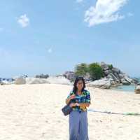 Picturesque Belitung Island in Indonesia
