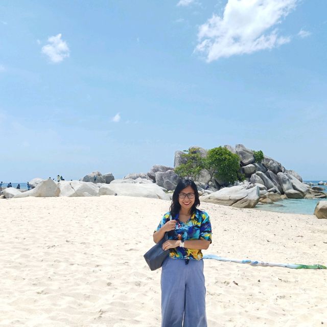 Picturesque Belitung Island in Indonesia