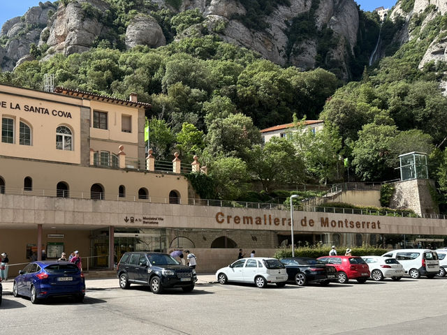 Rack railway in Montserrat