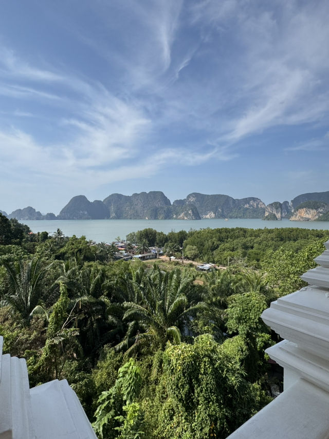 วัดแหลมสัก จ.กระบี่ วัดสวยวิวทะเล