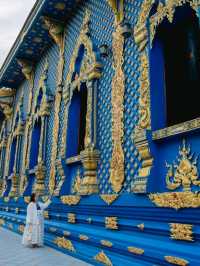 วัดสีน้ำเงิน เชียงราย จุดขอพร