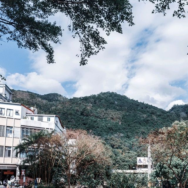 자연속에서 온천을 즐기며 여유로운 시간을 보낼 수 있는 곳