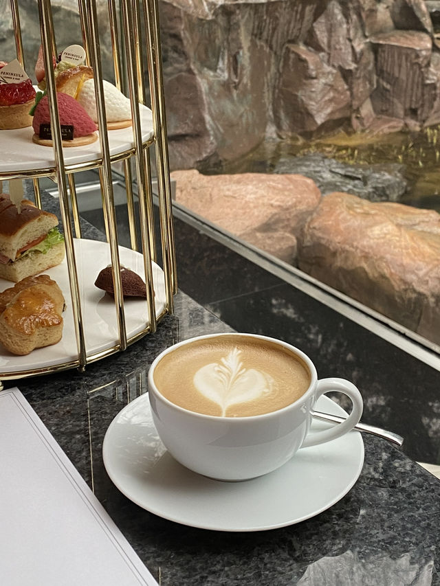 [서울/호텔] 도심 속 폭포를 보며 afternoon tea 🍰