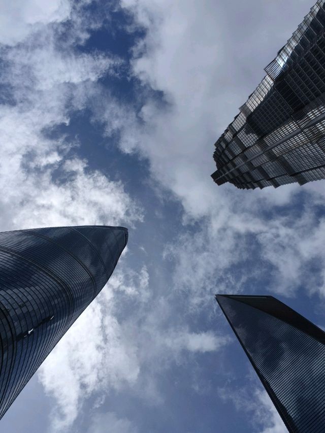 Magical Capture at Lujiazui Financial Trio