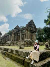 "Prasat Preah Vihear: Cambodia’s Temple in the Sky ☁️"