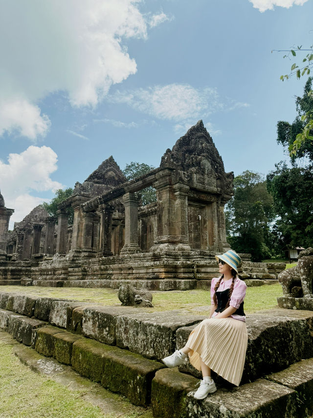 "Prasat Preah Vihear: Cambodia’s Temple in the Sky ☁️"