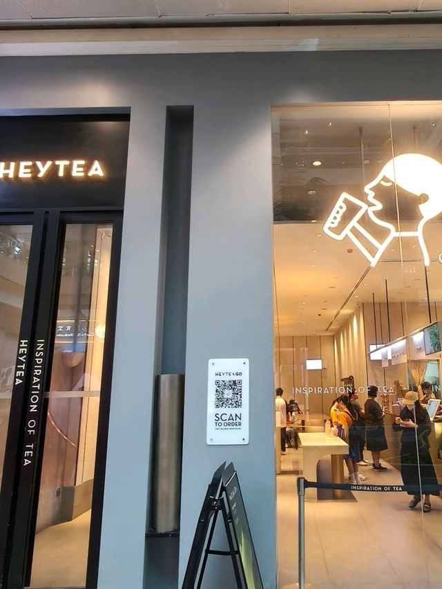 🇸🇬HeyTea West Gate🧉Cloud Coconut Blue Seasonal