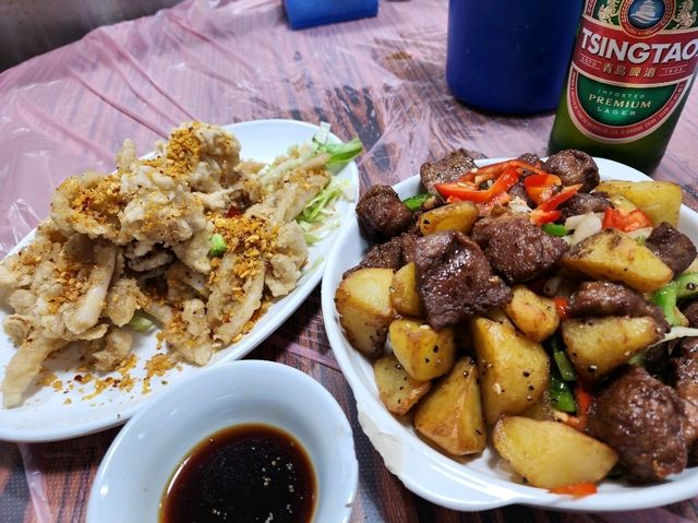 미식 천국 홍콩! 맥주가 술술 넘어갔던 <애문생>의 "감자소고기볶음"