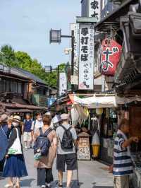 柴又帝釈天参道⛩️ 昭和の風情が残るレトロな街並み