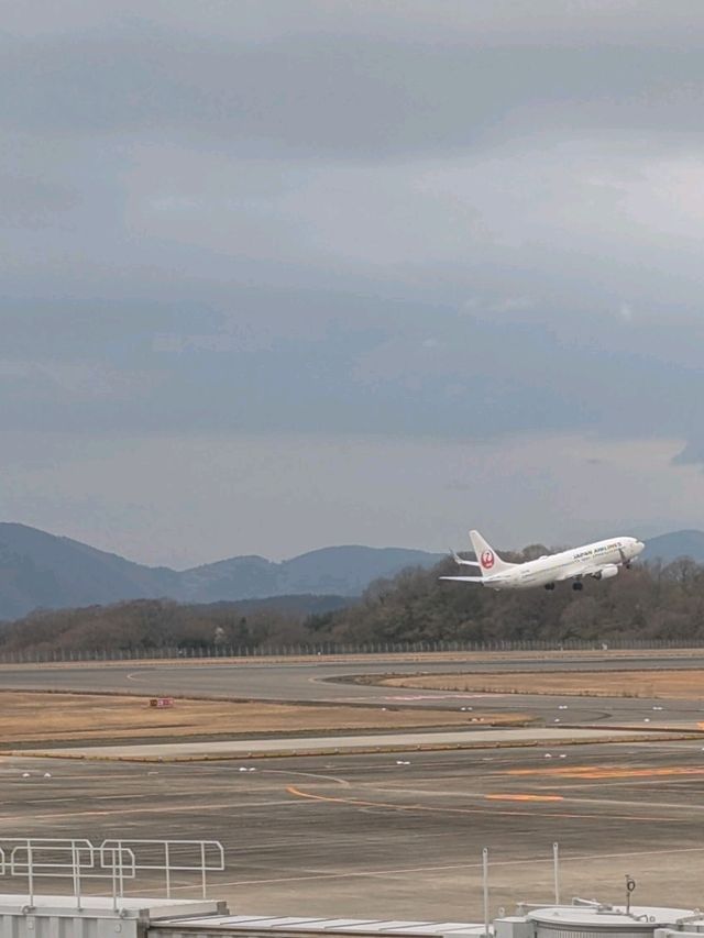 広島空港展望デッキ