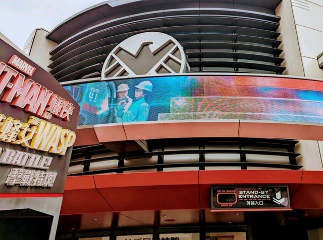 【香港ディズニーランド】トゥモローランドでマーベルなどのアトラクションを楽しむ
