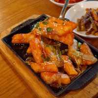 🇰🇷尖沙咀韓式家庭飯堂！巨型豬手🐷膠原蛋白暴擊！