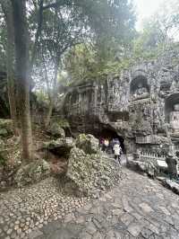 Lingyin Temple: Where Buddhas Dance in Forest Shadows 🌄🙏