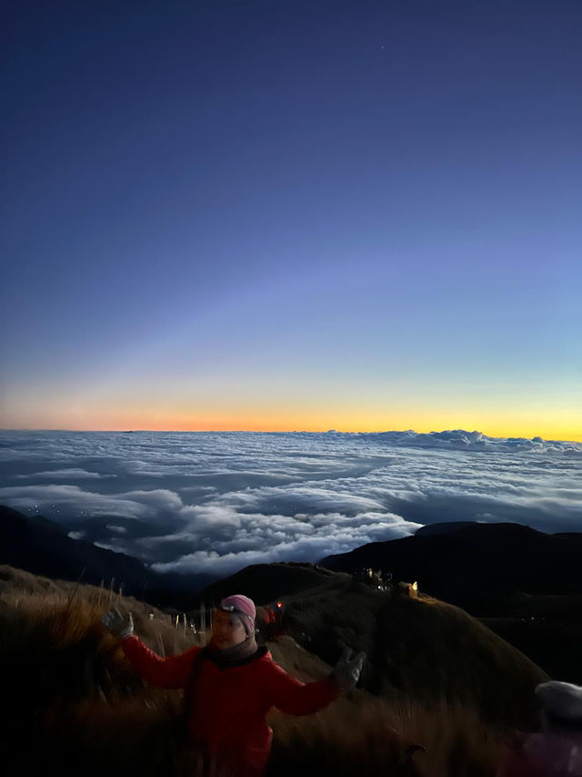 Sea of Clouds in the Morning Light