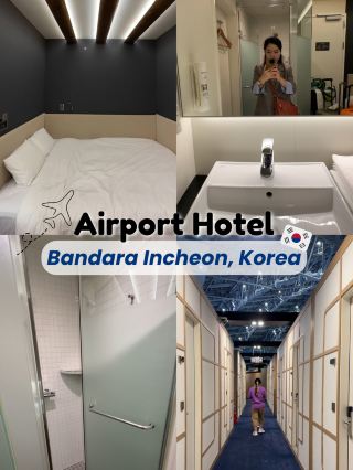 BEST Hotel inside Incheon Airport 🇰🇷