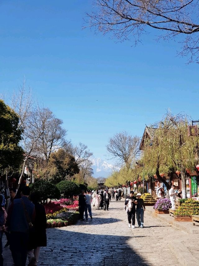 Lijiang Old Town, a typical example of sustainable tourism