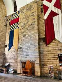 A fascinating experience of an almost fully intact castle with dark narrow stone corridors