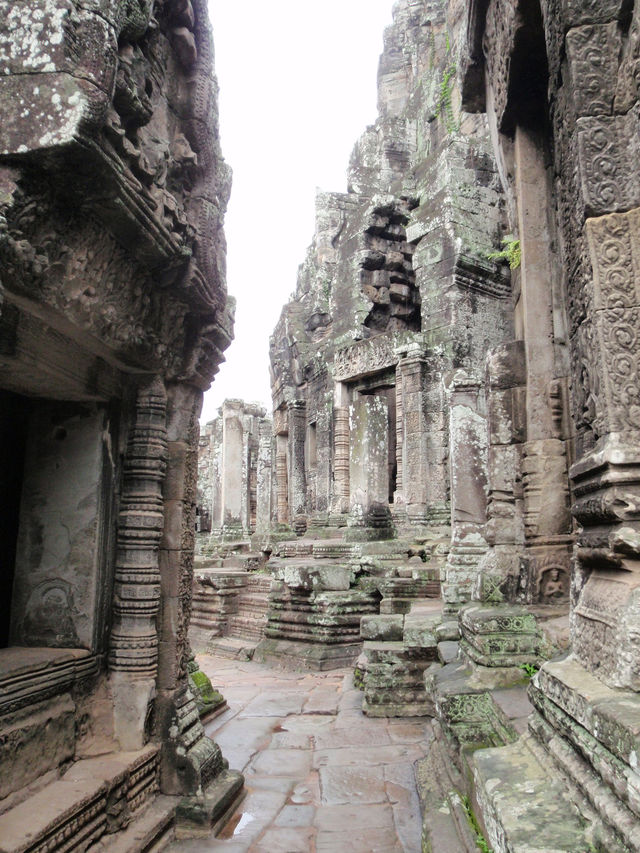 Whispers of Stone: A Morning at Bayon Temple