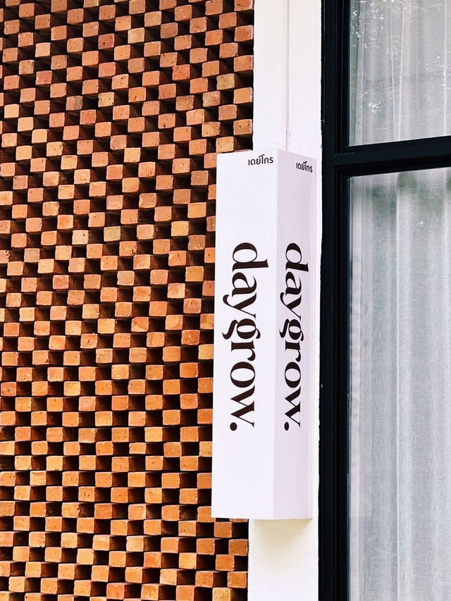 DayGrow Café : ความเรียบง่ายและความร่มรื่น