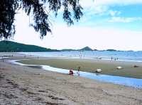 อ่าวดงตาล สัตหีบ หาดสวยน้ำใส ต้นตาลเรียงรายสวยงาม