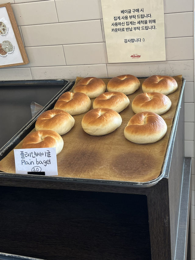 국내 식도락여행 부산 베이글 맛집 ,올선데이 🥯🥯🥯