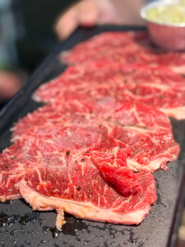 高端烤肉店肉質果然不一樣 💕 日式庭院! 萬勝燒肉酒場