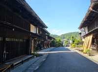停滯時光的古道驛站〔妻籠宿〕☁️🕰️