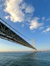 【明石海峡大橋】世界最大級の吊り橋でスケール満点の絶景体験🚗✨